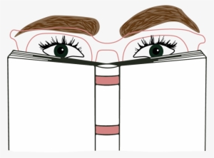 Face Logo With Book - Book