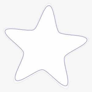 Star Cartoon Png - Animated White Star Png