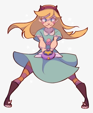 “oh Great, I've Gotten Myself Into Another Children's - Star Butterfly Fanart Transparent