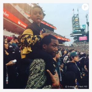 Photo De Meek Mill Et Son Fils, Papi - Fils De Meek Mill