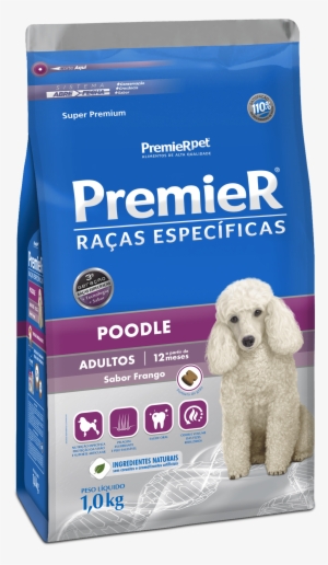 Premier Raças Específicas Poodle Cães Adultos Poodle - Premier Seleção Natural Raças Pequenas
