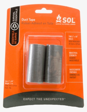 Survive Outdoors Longer Duct Tape Survive Outdoors - Survive Outdoors Longer Duct Tape, 2 X 50 Rolls