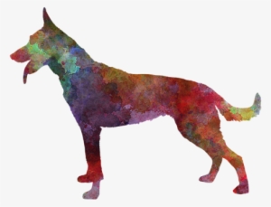 Click And Drag To Re-position The Image, If Desired - Dutch Shepherd Painting