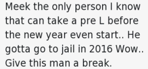 Jail, Meek Mill, And New Year's - Super Speed Spell