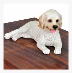 Cream Wholesale Dog Figurine - Labradoodle