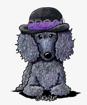 Click And Drag To Re-position The Image, If Desired - Poodle Canvas Print