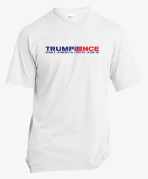 Trump Pence Make America Great Again T-shirts - Clean White T Shirt