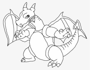 Mecha Dragon Charizard Form Lineart By Icelucario - Animatronic Charizard