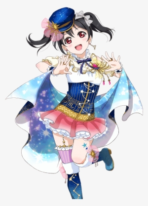 Jpg Black And White Nico Transparent Icon - Love Live Nico Costume