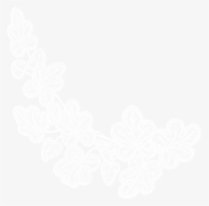 Corners Lace - Клипарт Кружево На Прозрачном Фоне