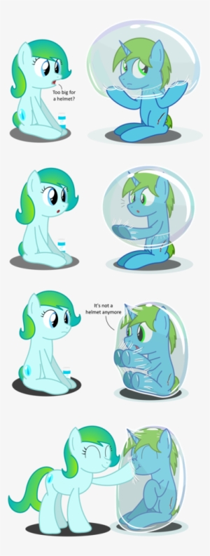 Bladedragoon7575, Boop, Bubble, Bubble On Head, In - Rarity My Little Pony Bladedragoon7575