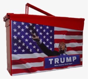 Trump Inaugural Collectible Ammo Can - United States Flag