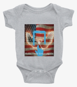Make America Great Again / Make Tech Great Again Infant - Daddy's Fishing Buddy Outfit