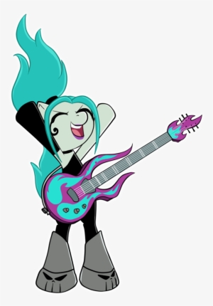 Celerypony, Bipedal, Clothes, Crossover, Danny Phantom, - Danny Phantom Ember Pony