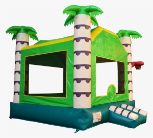 15′ X 15′ Tropical Bounce House - Inflatable