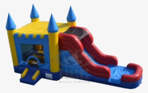 Castle Slide Combo Xl Inflatable Ride For Sale - Inflatable