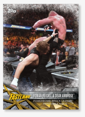 Roman Reigns & Dean Ambrose - Poster