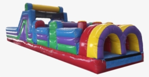 Inflatable Bounce, 40' Obstacle Course - Bouncy House Rental Cincinnati