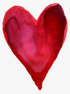 Beautiful Watercolor Heart Stickers Messages Sticker-11 - Watercolor Painting