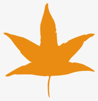 Autumn Leaf 2 Clip Art At Clker - Cartoon Autumn Leaf Png