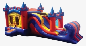 Castle Theme Combo Bounce House - Castle