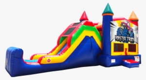 Monster Truck Super Combo Rentals In Austin Texas From - Pj Mask Bounce House