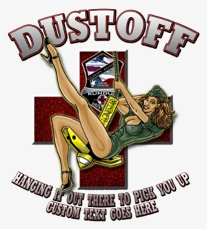 Kunduz Dustoff Military Pinup Girl Shirt - Modern Army Pin Up Girls
