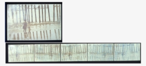 Van Dyke Print Over Cyanotype On Stainless Steel - Daylighting