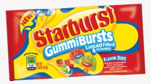 Starburst Gummibursts Flavor Duos Liqu