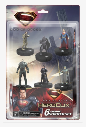130530 Mos Heroclix - Dc Heroclix: Man Of Steel Starter Set