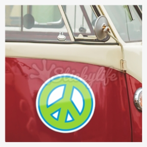 Circle Car Magnet - Custom Signs Today
