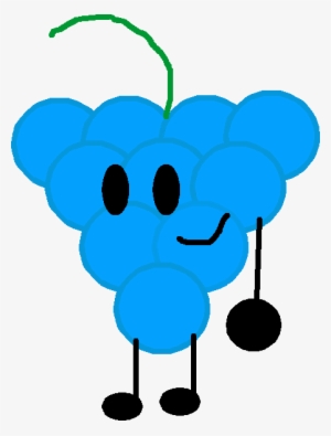 Wow Blue Raspberry Pose - Raspberry Bfdi