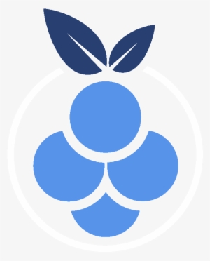 Picture Black And White Stock Fedberry Fedora Remix - Blue Raspberry Logo
