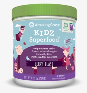 Kidz Superfood - Berry Blast - Amazing Grass Immunity Green Superfood (15 Sachets)