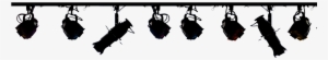 Dj Lights Png Download - Stage Lights Silhouette