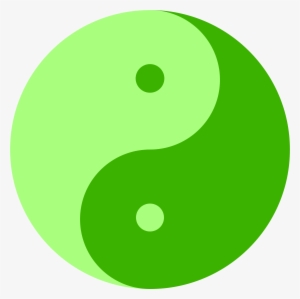 This Free Icons Png Design Of Green Ying And Yang