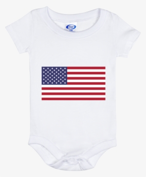 Usa Flag Baby Onesie 6 Month - Remembering 9 11 In 2018