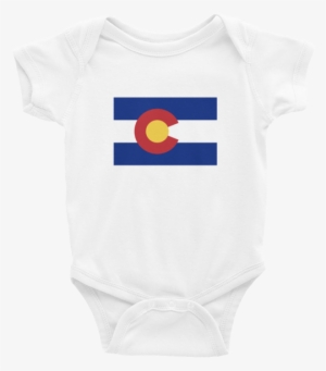 Colorado Flag Baby Onesie - Flag And Name Round Ornament