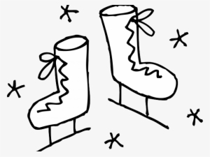 Ice Clipart Border - Clipart Ice Skate Png