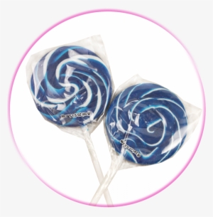 Blue Swirl Lollipops - Lollipop