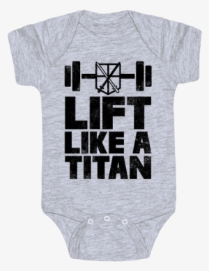 Lift Like A Titan Baby Onesy - Baby Harry Potter Clothing