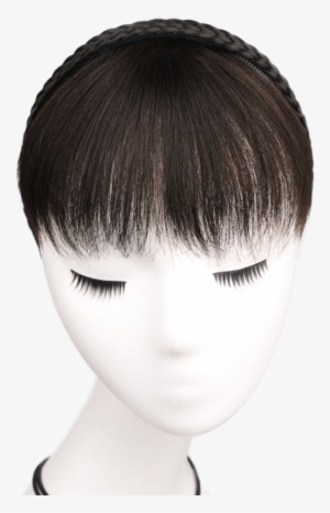 Fake Bangs Scorpion Headband Air Bangs Wig Piece Real - Male