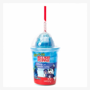 Dip N Lik Slush Puppie Lollipop With Powdered Candy - Ddi Slush Puppie Candy Display, Assorted Flavors
