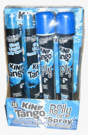King Tango Blue Raspberry Giant Liquid Candy Spray - Blue Raspberry Tango Drink