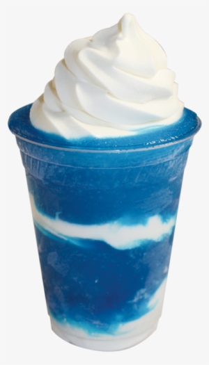 Blue Raspberry Creamsicle Slushies From The Chocolate - Ice Cream