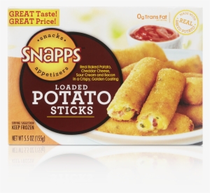 Cheese Sticks, Loaded Potato Skins, Cheddar Pepper - Loaded Potato Cheese Sticks