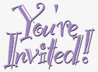 Black And White Library Free You Are Newsinvitation - You Re Invited Png