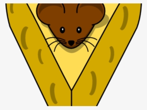 Mozzarella Clipart Mozzarella Sticks - Cartoon Mouse With Cheese