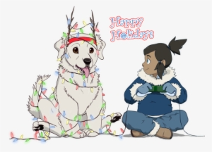 Aang Katara Zuko Korra Dog Like Mammal Dog Mammal Vertebrate - Cartoon