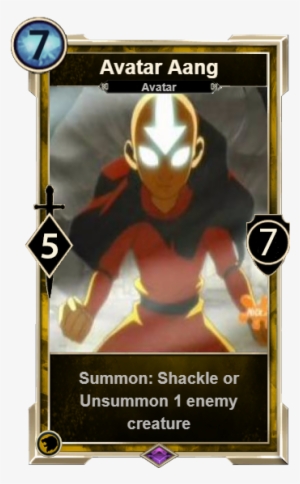 Avatar Aang - Elder Scrolls Legends Atronach